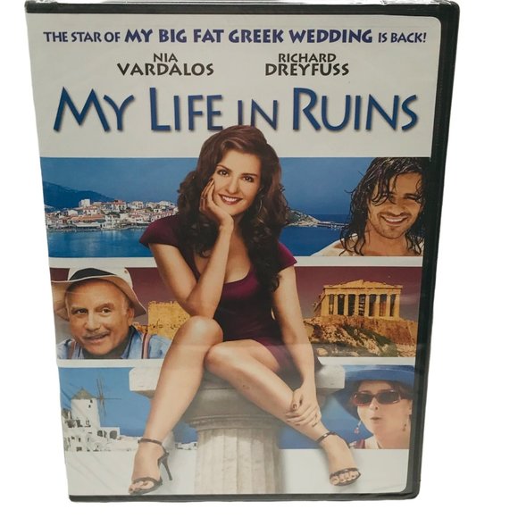 My Life In Ruins DVD 2009 Nia Vardalos Richard Dreyfuss New In Package - Picture 1 of 9